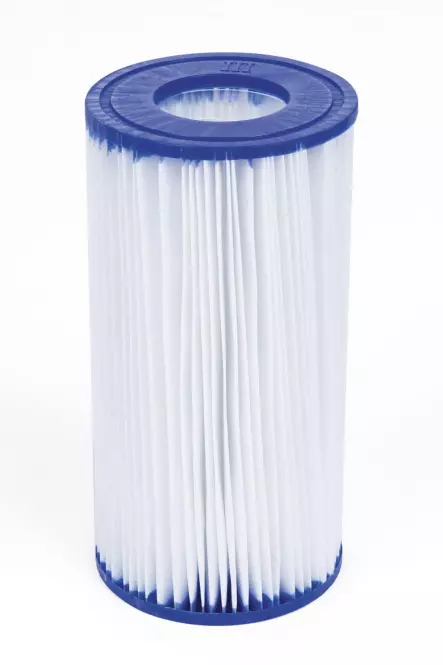 Basen stelażowy z pompą 4,88x1,22 m rattan/deska