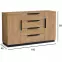 Komoda Orlando III Craft Złoty 160x98x48,2