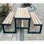Komplet ogrodowy Picknick Grande drewno naturalne,5