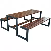 Komplet ogrodowy Picknick Grande palisander