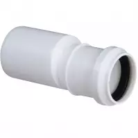 Redukcja biała 50/40 z uszczelką