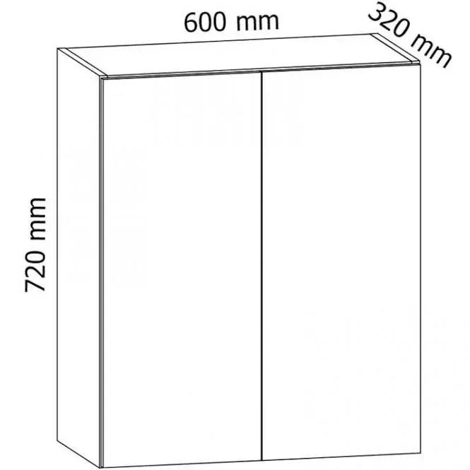 Szafka kuchenna Gardena G60 white
