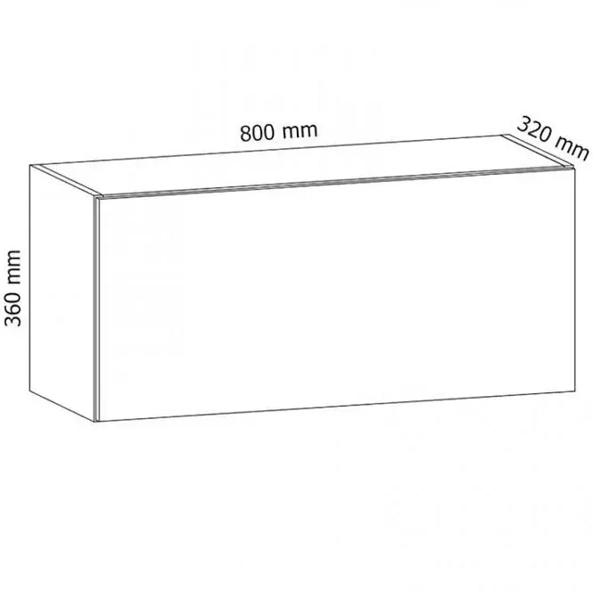 Szafka kuchenna Gardena G80K white