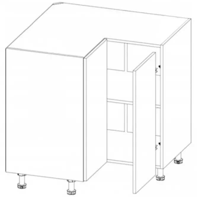 Szafka kuchenna Gardena D90N white