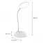 Lampa Biurkowa Kuala LED LED 6W/WHITE,3