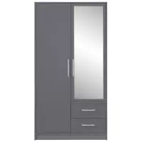 Szafa Smart Srl3 2dl Grafit