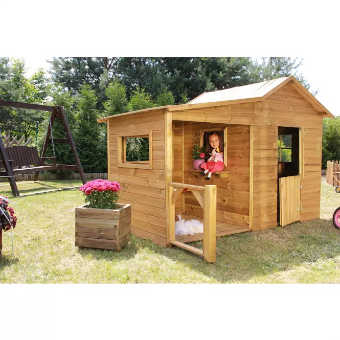 Domek dla dzieci Ela 243x125x175 cm