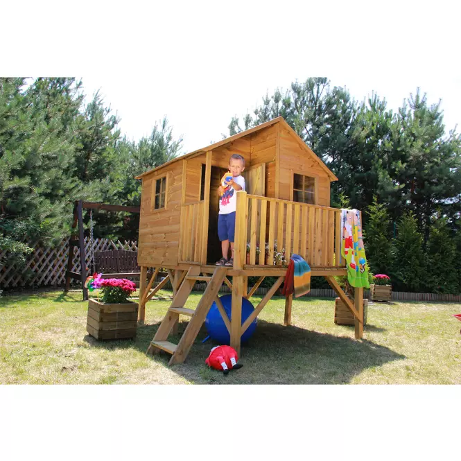 Domek dla dzieci Jerzyk 175x226x250,5 cm