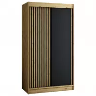 Szafa Lamelo 120 Dąb Artisan/Czarny