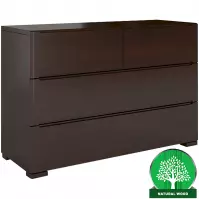 Komoda Drewniana Sosnowa 4s Skandica Sparta Palisander