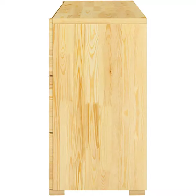 Komoda Drewniana Sosnowa 6s Skandica Sparta Naturalny