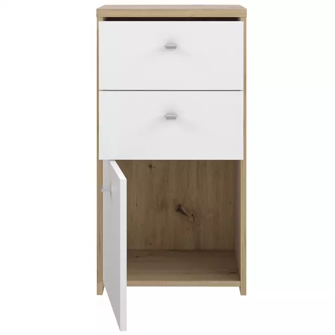 Komoda Best Chest Dąb Artisan/Biały