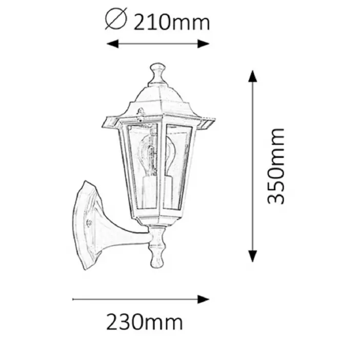 Lampa ogrodowa Valence 8203 K1D