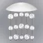 Lampa ML856 Perla Bianco LW1