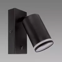 Kinkiet Zula WLL GU10 Black 03998 K1