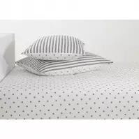 Prześcieradło Bonnie bawełna 115 gsm 120x200 szare