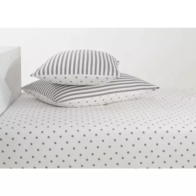 Prześcieradło Bonnie bawełna 115 gsm 90x200 szare