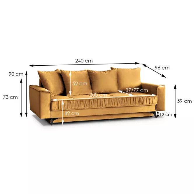Sofa Monaco Velluto 08
