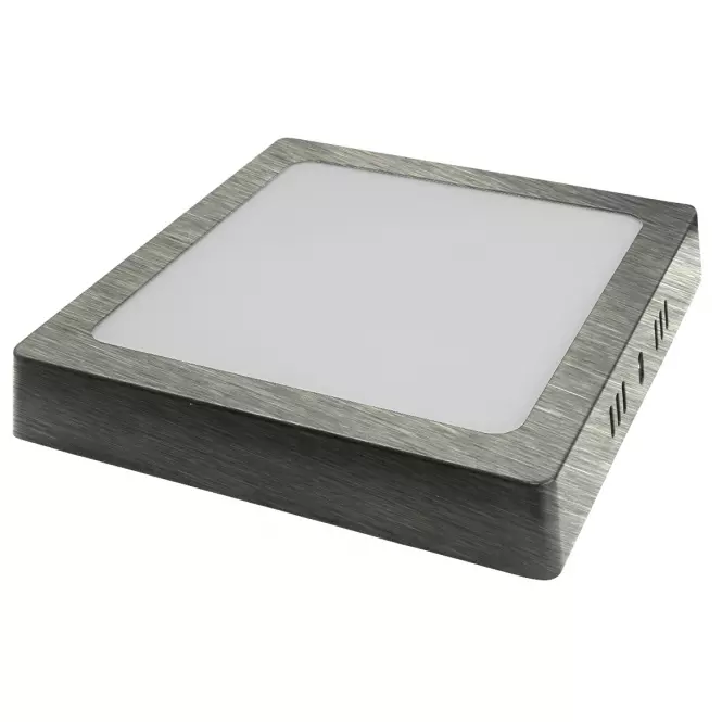 Panel LED Blok 12W 4200K Kwadrat Chrom