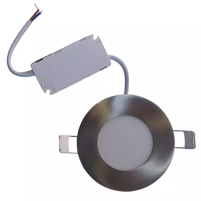 Panel LED CIRCLE 18W 4200K Okrągły Chrom