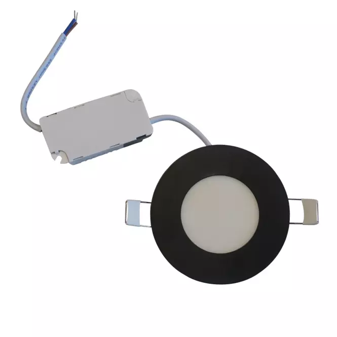 Panel LED CIRCLE 18W 4200K Okrągły Czarny