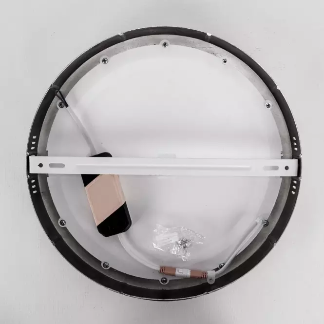 Panel LED Ring 12W 4200K Okrągły Czarny