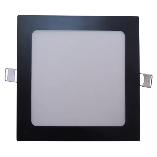 Panel LED SQUARE 18W 4200K Kwadrat Czarny