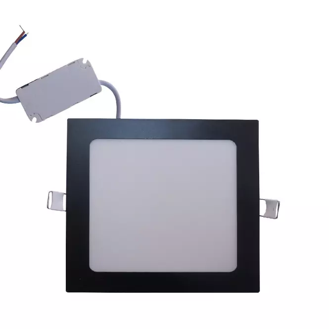 Panel LED SQUARE 6W 4200K kwadrat czarny