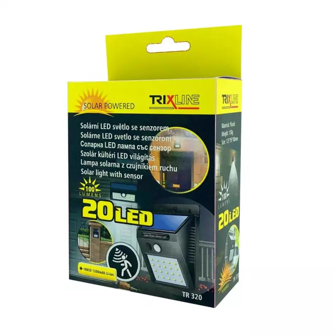 Lampa Ogrodowa z Czujnikiem Ruchu SOLAR LED