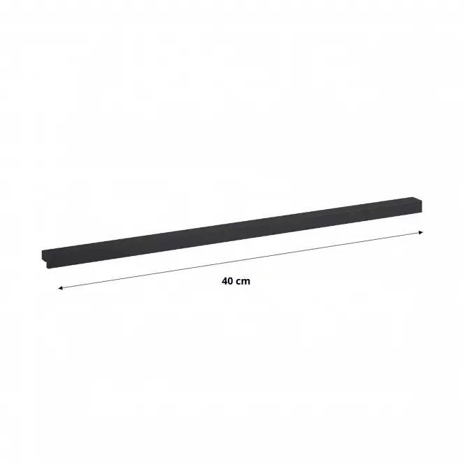 Uchwyt Royal Black Matt 40 cm 1 Szt