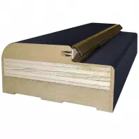 Ościeżnica stała wzmocniana 80L grafit mat 375