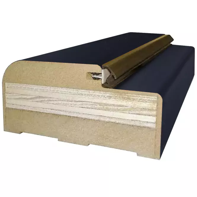 Ościeżnica stała wzmocniana 80L grafit mat 375