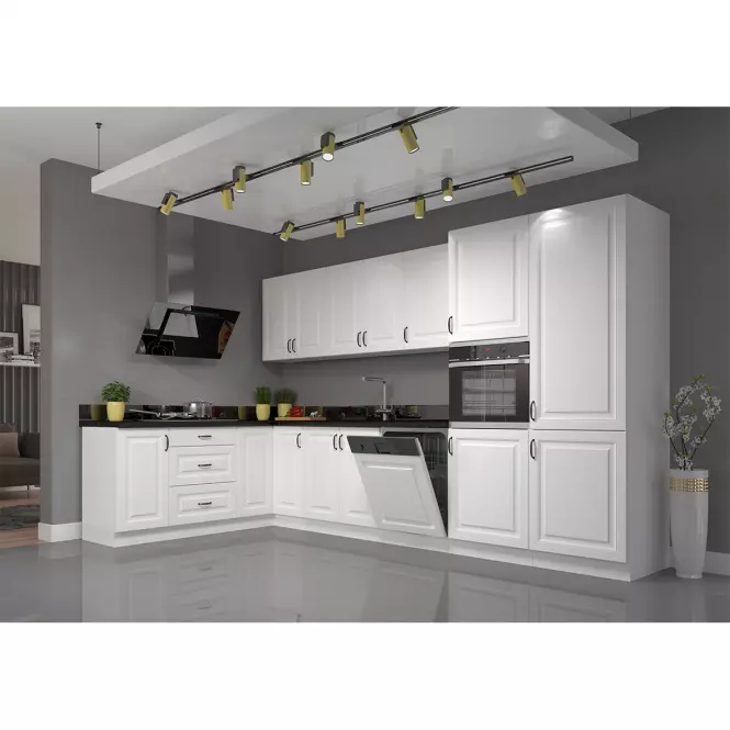 Szafka kuchenna STILO biały mat/biały 40gs-72 1f,5