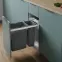 Pokrywa do Kosza (MKT) 7L/9L TW.SZT. SREBRNY TE22.6799,3
