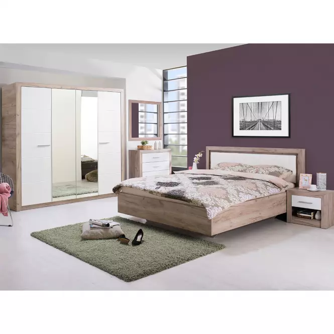 Szafka Na Buty Astor Dąb Szary/Biały Połysk 11008566,9