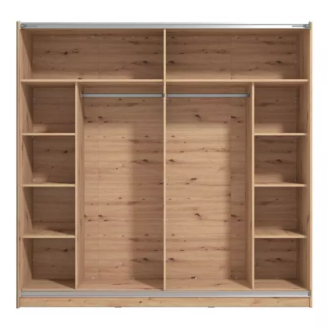 Szafa Mondego 220 artisan/biały połysk
