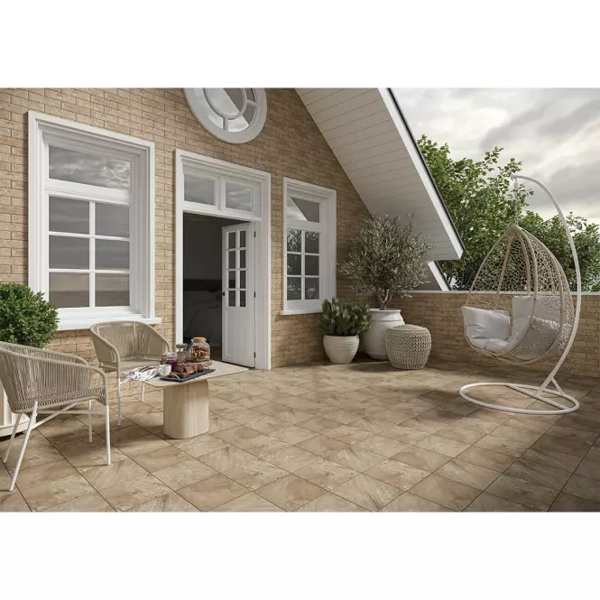 Płytka elewacyjna Mattone Pietra Beige 24.5/6.6