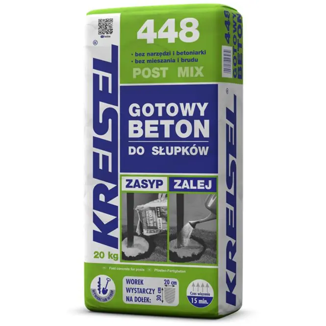 Kreisel Gotowy beton do słupków Post Mix  448 20 kg