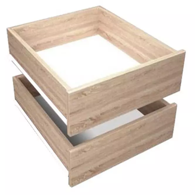 Komplet Szuflad (2SZT) 100 sonoma