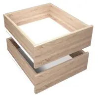 Komplet Szuflad (2SZT) 120 150 180 200 sonoma