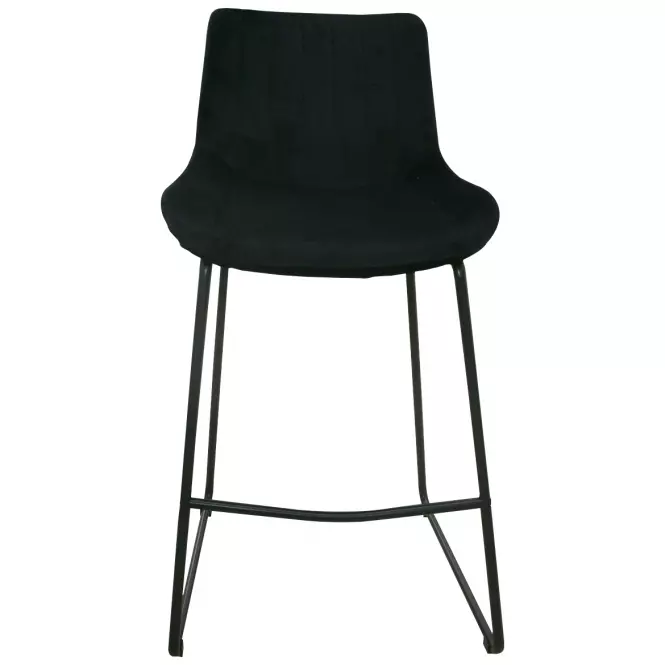 Krzesło barowe 2-184a Black Velvet