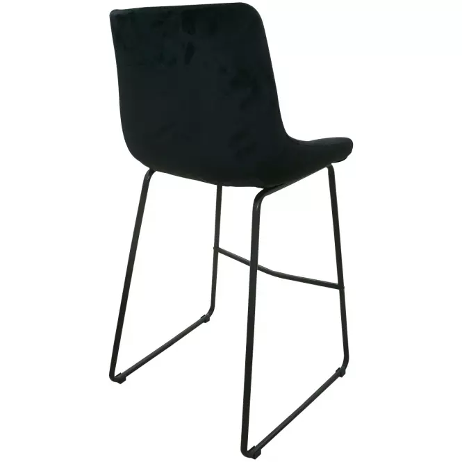 Krzesło barowe 2-184a Black Velvet