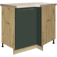 Szafka Kuchenna Glamour15d Lewa Green
