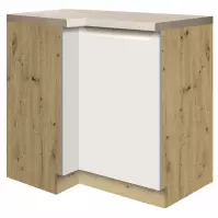 Szafka Kuchenna Glamour14d Prawa White