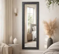 Lustro dekoracyjne Tessa 40x120cm szare