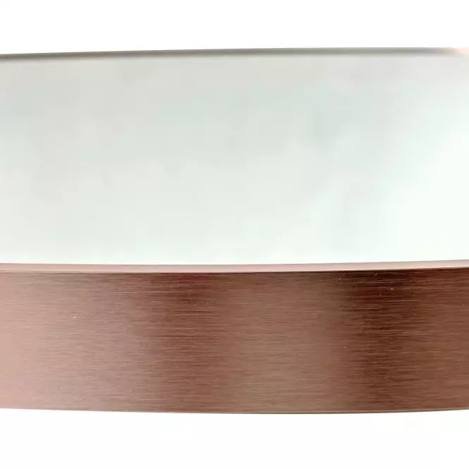 Lustro dekoracyjne okrągłe Gita FI81cm rose gold