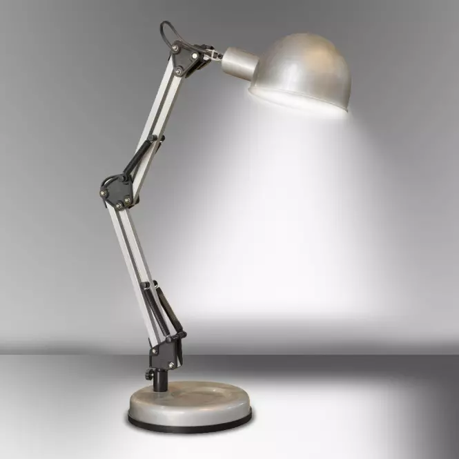 Lampa biurkowa 2922 Srebrna