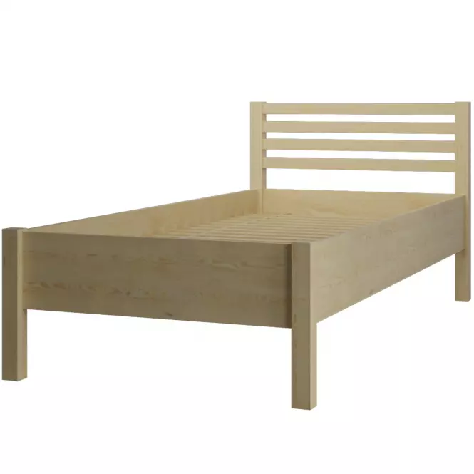 Łóżko Oskar 90x200 Sosna