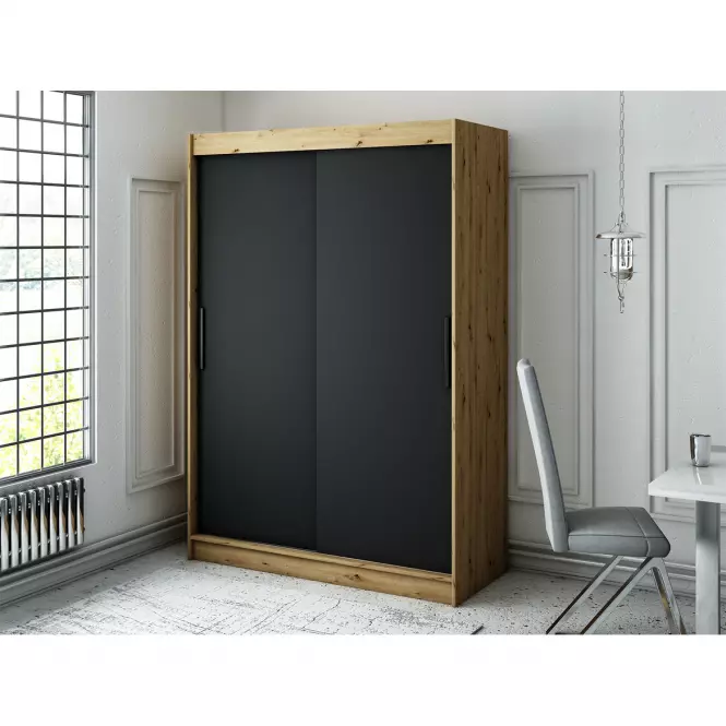 Szafa Halifax T 150 Dąb Artisan/Czarny