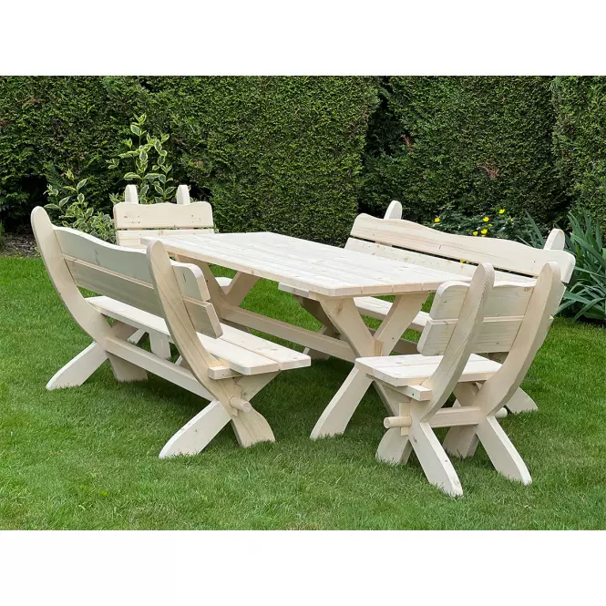 Zestaw mebli ogrodowych B115 naturalny